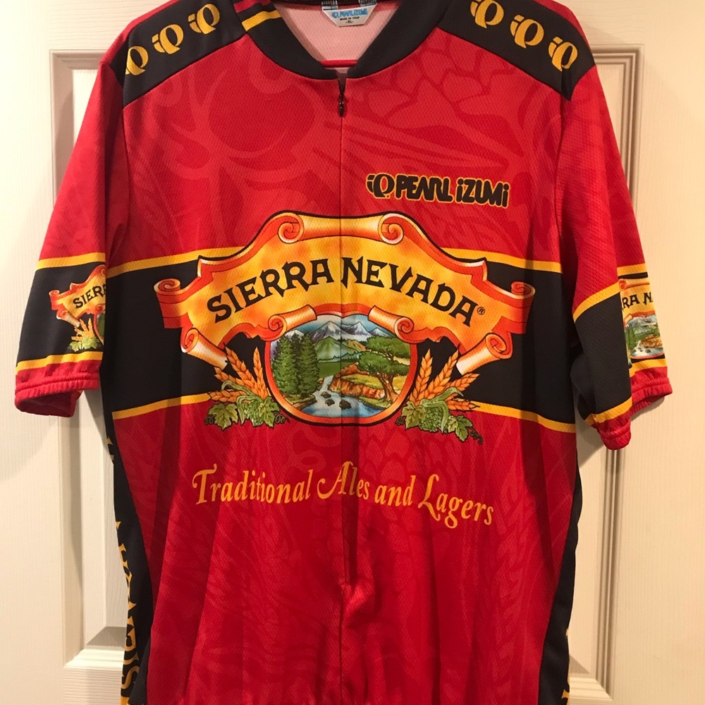 XL Pearl Izumi Sierra Nevada biking shirt